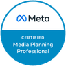 Selo Meta Certified Media Planning Professional
